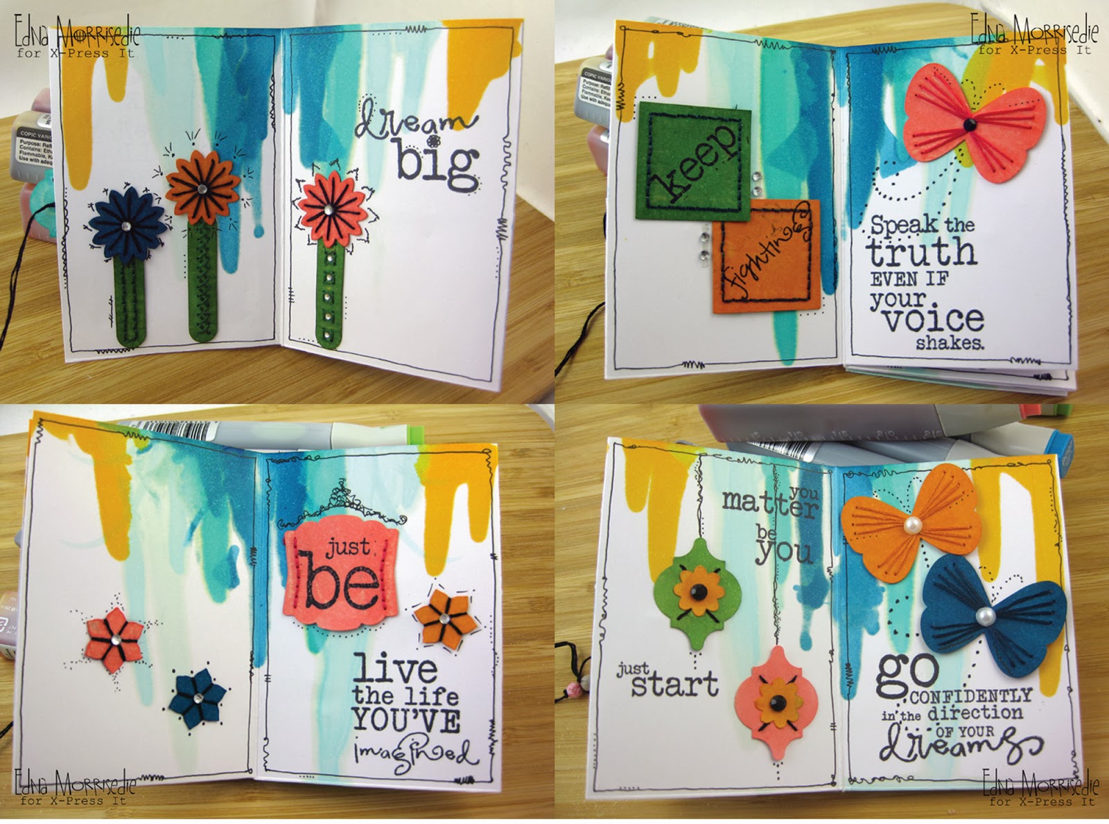 Xpress It Delightful Dribbling with XPress It Blending Card