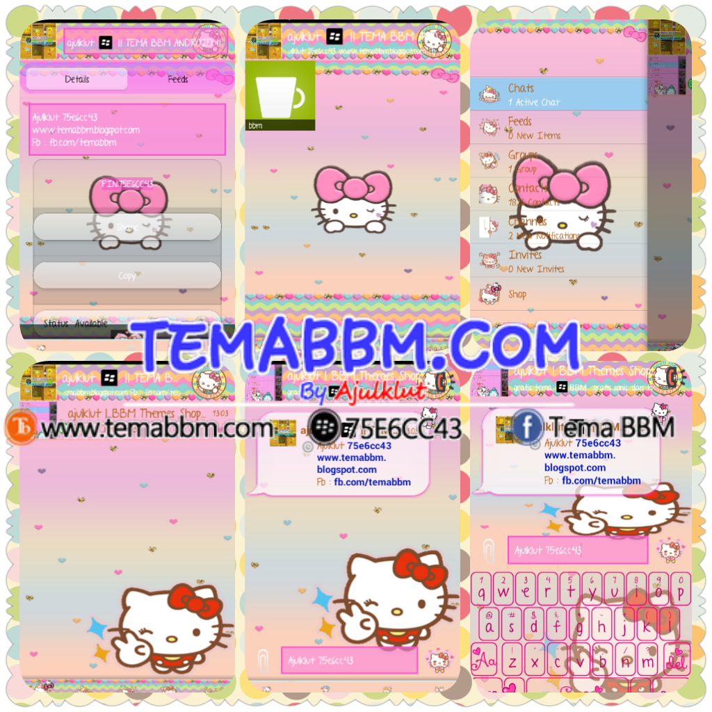 BBM Hello Kitty BBM Hello Kitty