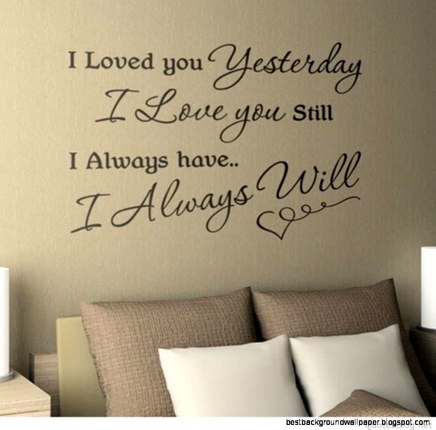 Romantic I Love You Quotes Wallpaper