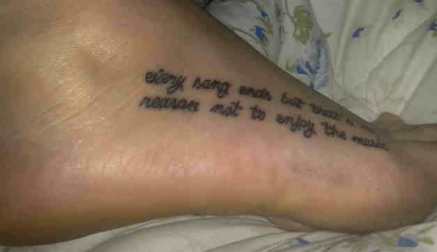 Tattoo Quotes On Life