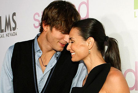 Demi Moore and Ashton Kutcher