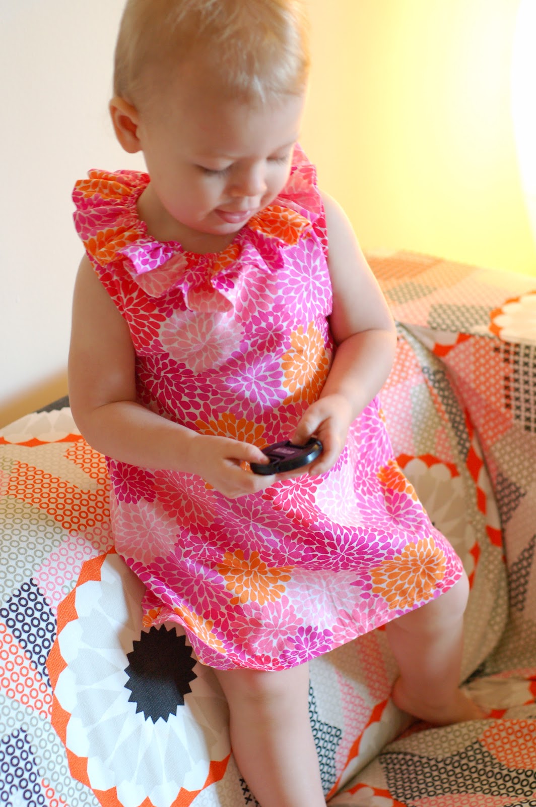 Sew Much Love Ruffle Collar Dress Tutorial
