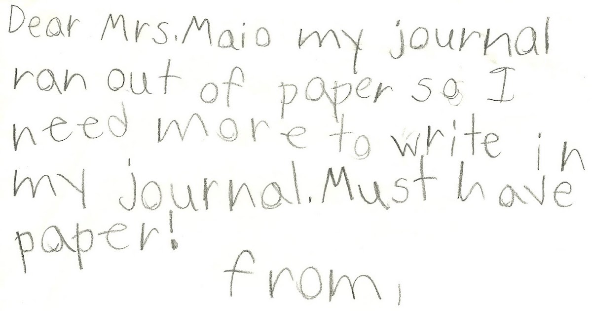 Reading Writing Connection: First Grade Writing Samples