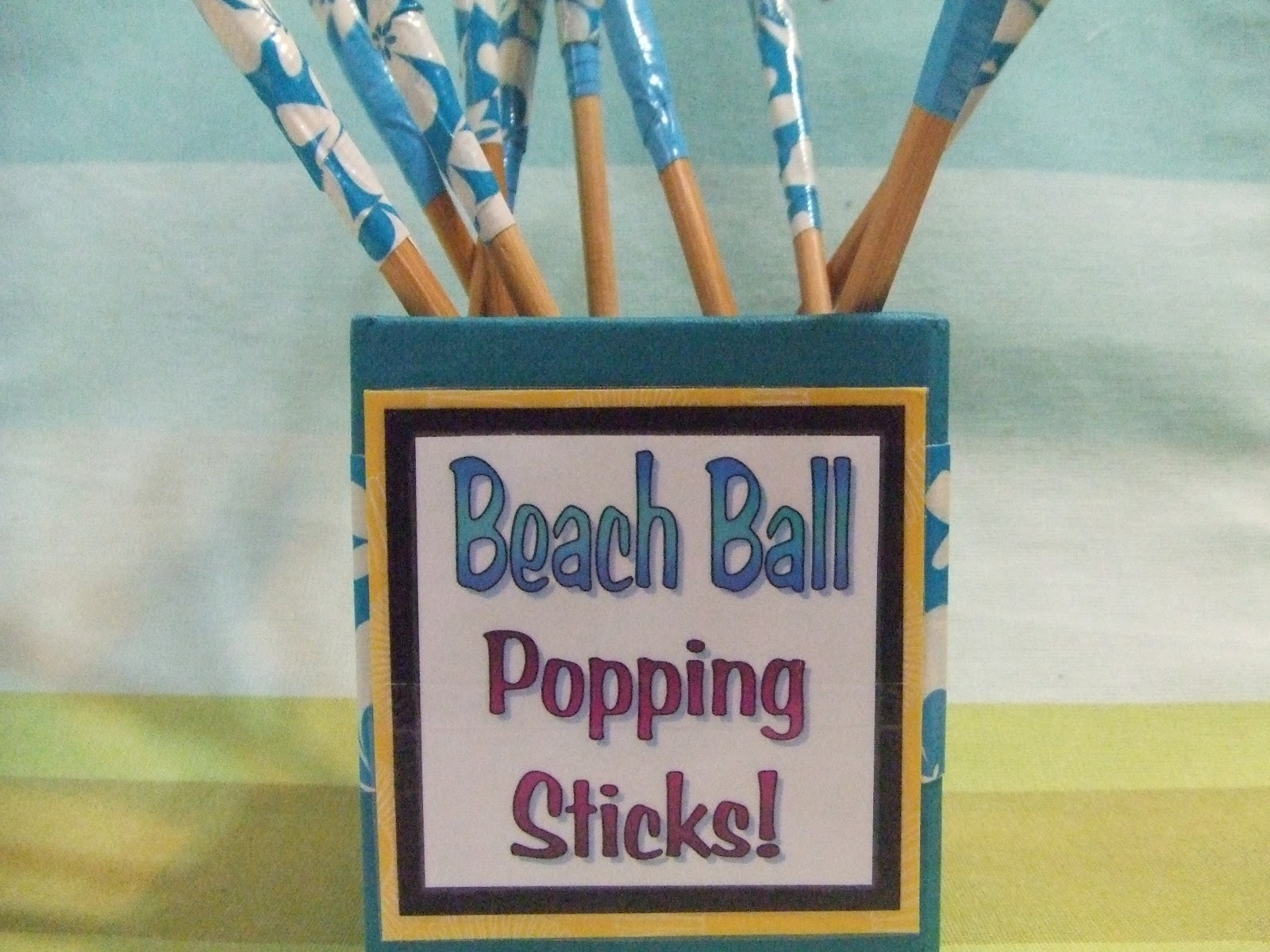 Multiplication Beach Ball "POP!" Fabulous Finch Facts