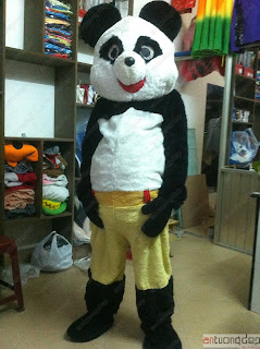 cho thuê mascot hoạt hình gấu panda 