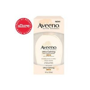 Best Buy Beauty skin care discount best price low price free shipping Aveeno Active Naturals Ultra-Calming Daily Moisturizer SPF 15, UVA/UVB Sunscreen, 4-Ounce Bottle