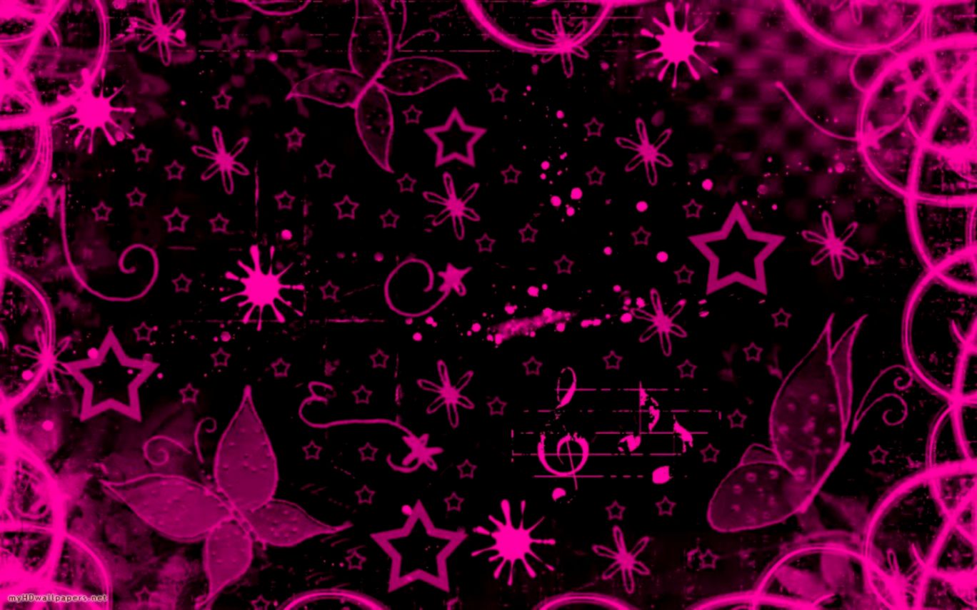 Pink And Black Screensavers Image Wallpapers HD
