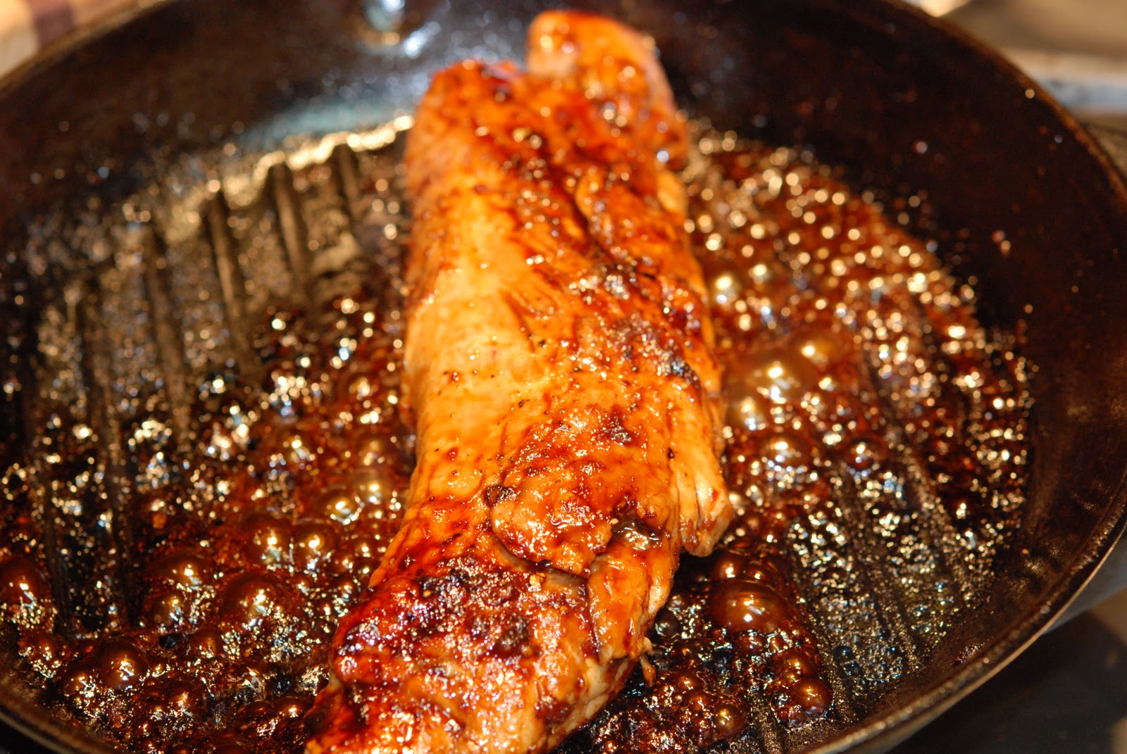 marys bites Grilled HoneyGinger Pork Tenderloin