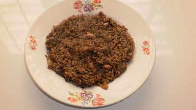 ARROZ NEGRO en olla exprés