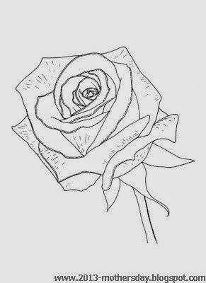 Printable Coloring Page For Kids On Mothers Day 2014