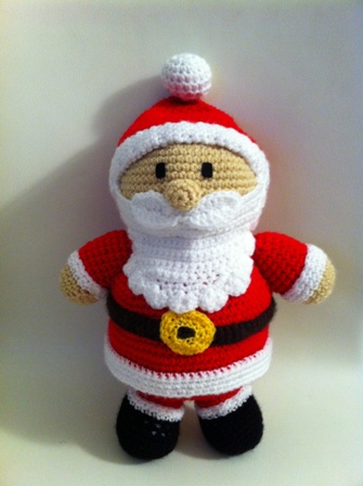 Amigurumi Fabiana: babbo natale