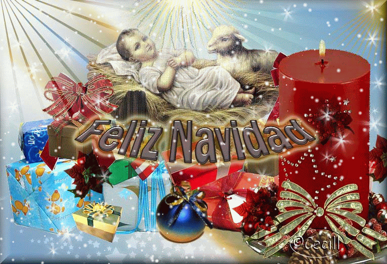 Blog para una Navidad Feliz: Gifs Postales Feliz Navidad