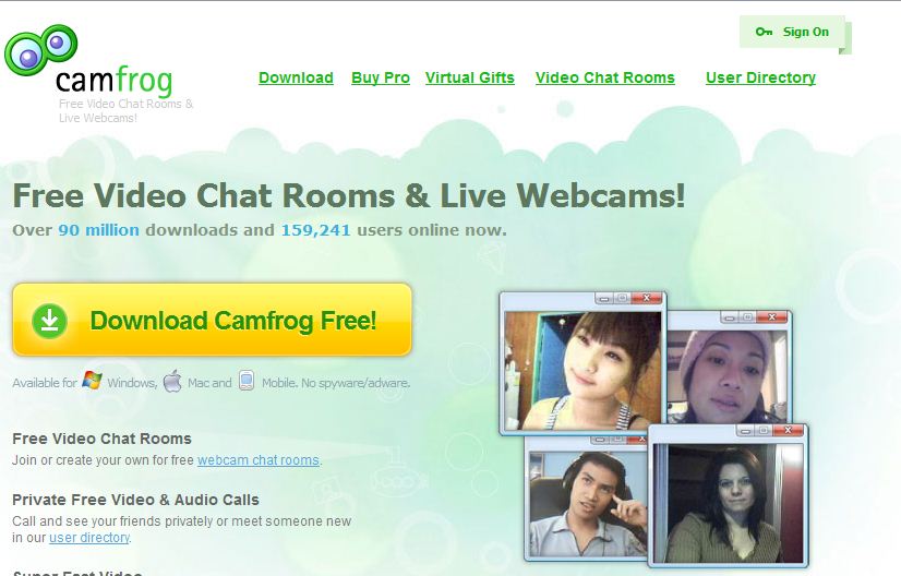 Camfrog Video Chat Rooms & Live Webcams! 
