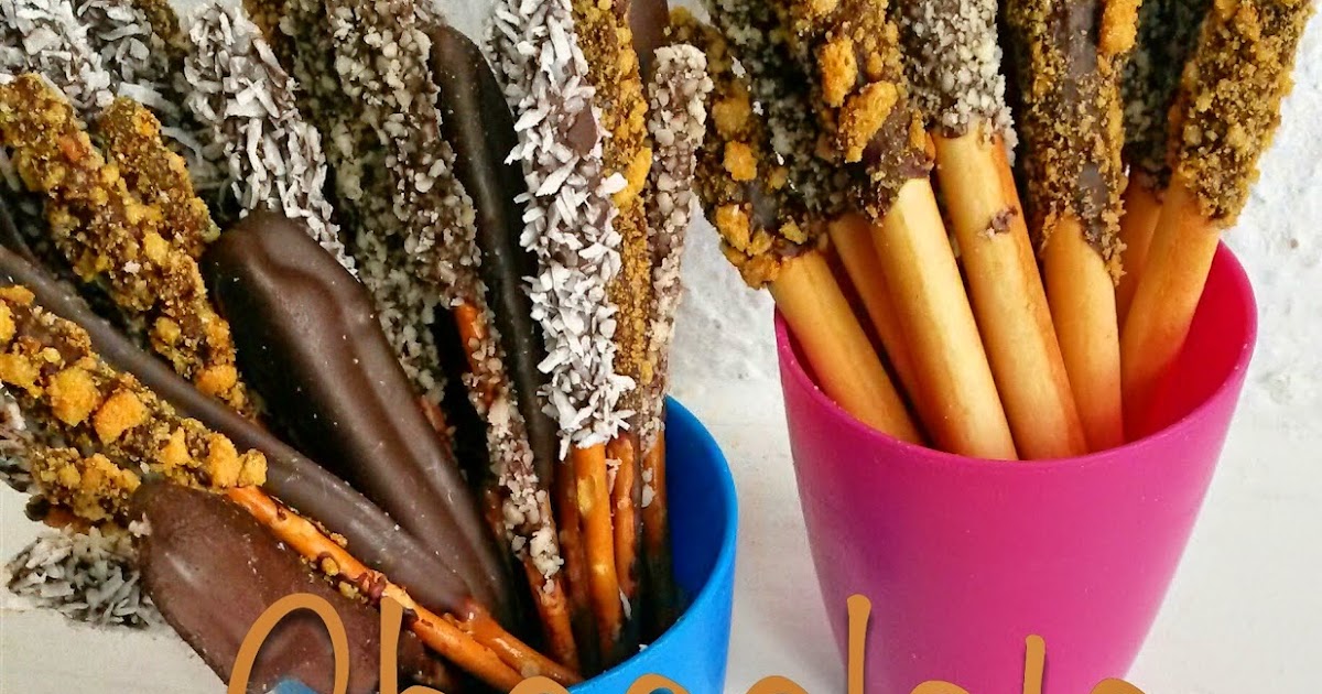 Mrs U Makes... Chocolate Dipped Sticks