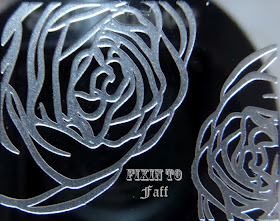 Rose full nail stamp image from Cici & Sisi plate 12.