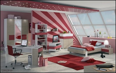Dormitorios Color Rosa Para Adolescentes | Ideas para decorar, diseñar