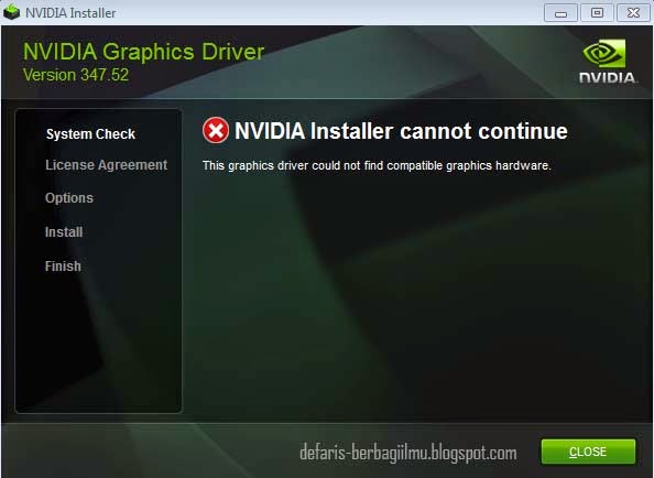 Installed Graphics Adapter Not Found Geforce Gt 730