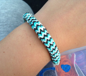 comment faire bracelet hexafish rainbow loom