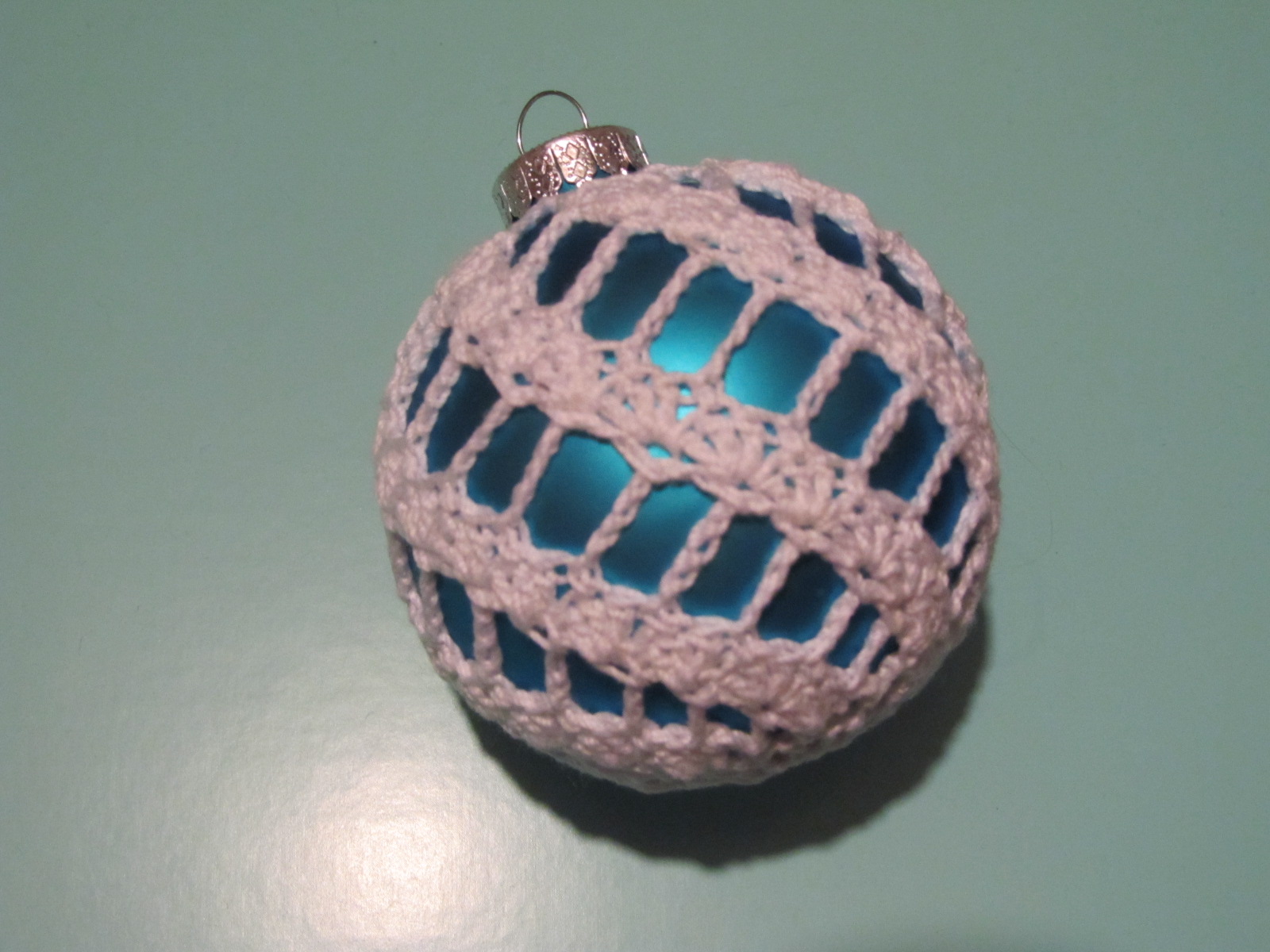 Simply Crochet and Other Crafts: Spiral Christmas Ornament ...