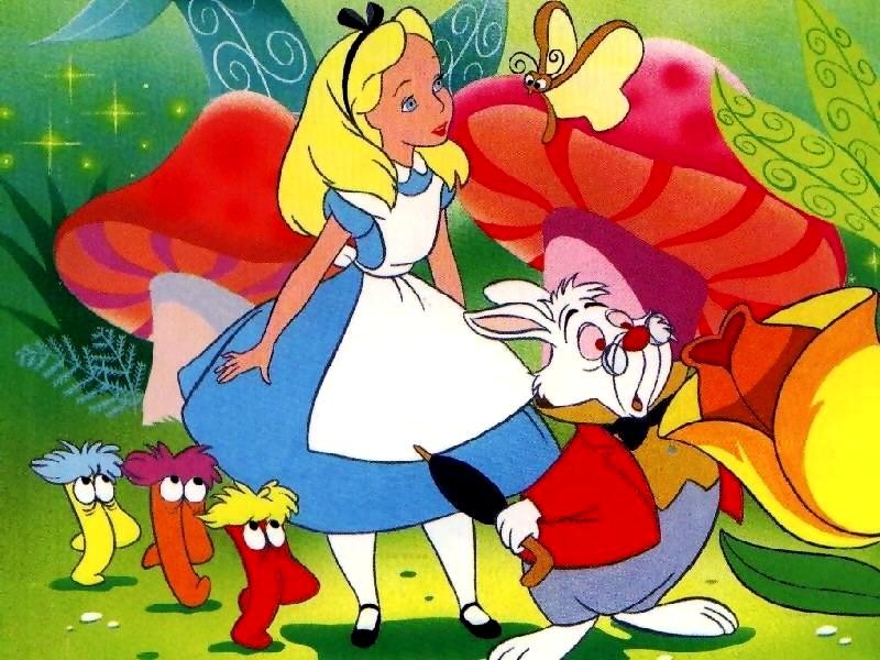 Gambar kartun Alice in Wonderland - 4