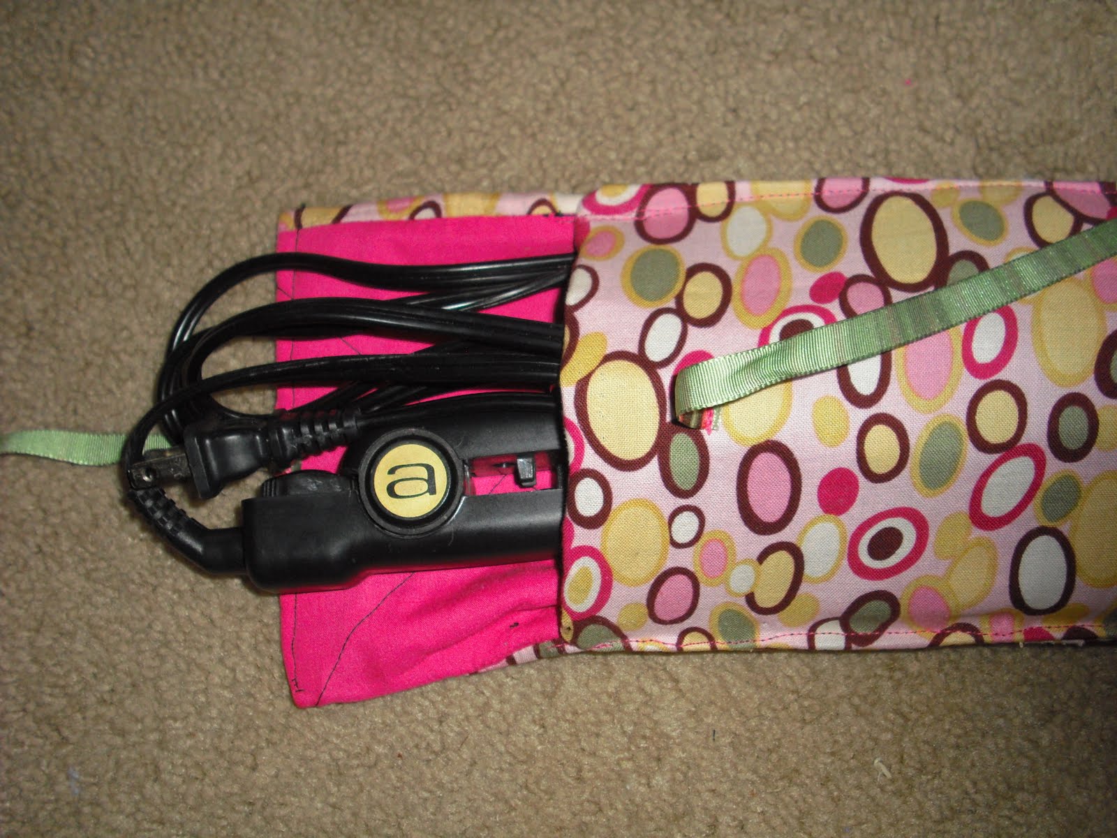 A Little of This... Travel Curling Iron Bag