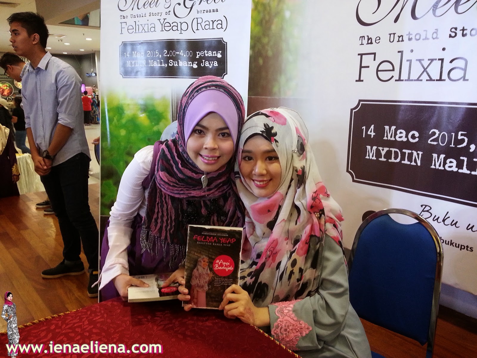 Majlis Meet and Greet bersama Felixia Yeap( Rara ) dan pelancaran buku #AmoiBerhijab