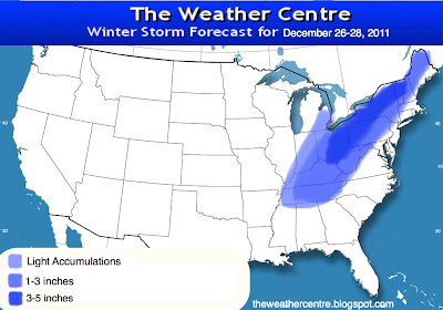 Centre: December 26-28 Snow Event (Ohio Valley, Northeast Affected