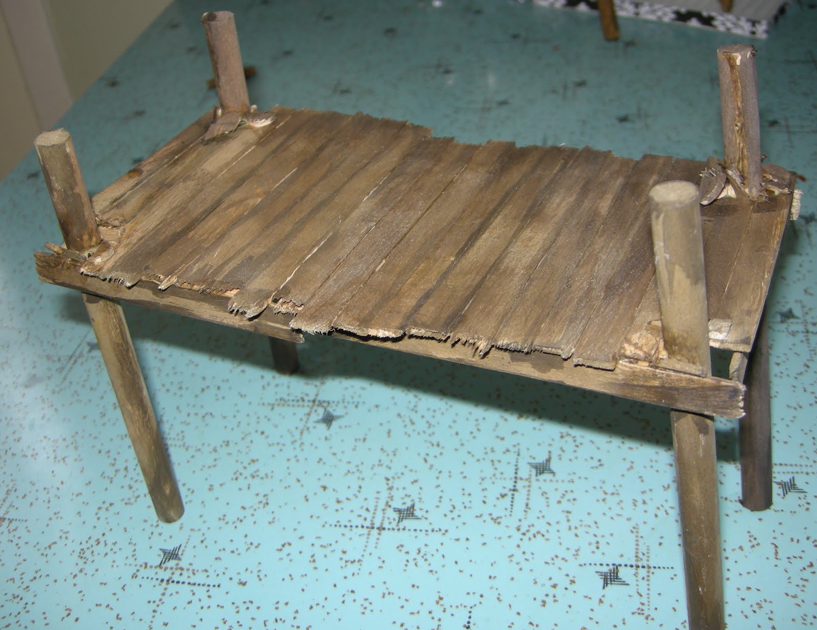 ANY HOW TOWN Building Popsicle Stick Docks!