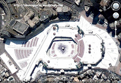 Foto Masjidil Haram dari Satelit