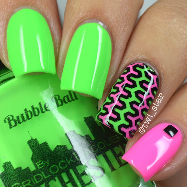 Gridlock Lacquer Rochester NY Summer 2015 swatches Bubble Ball