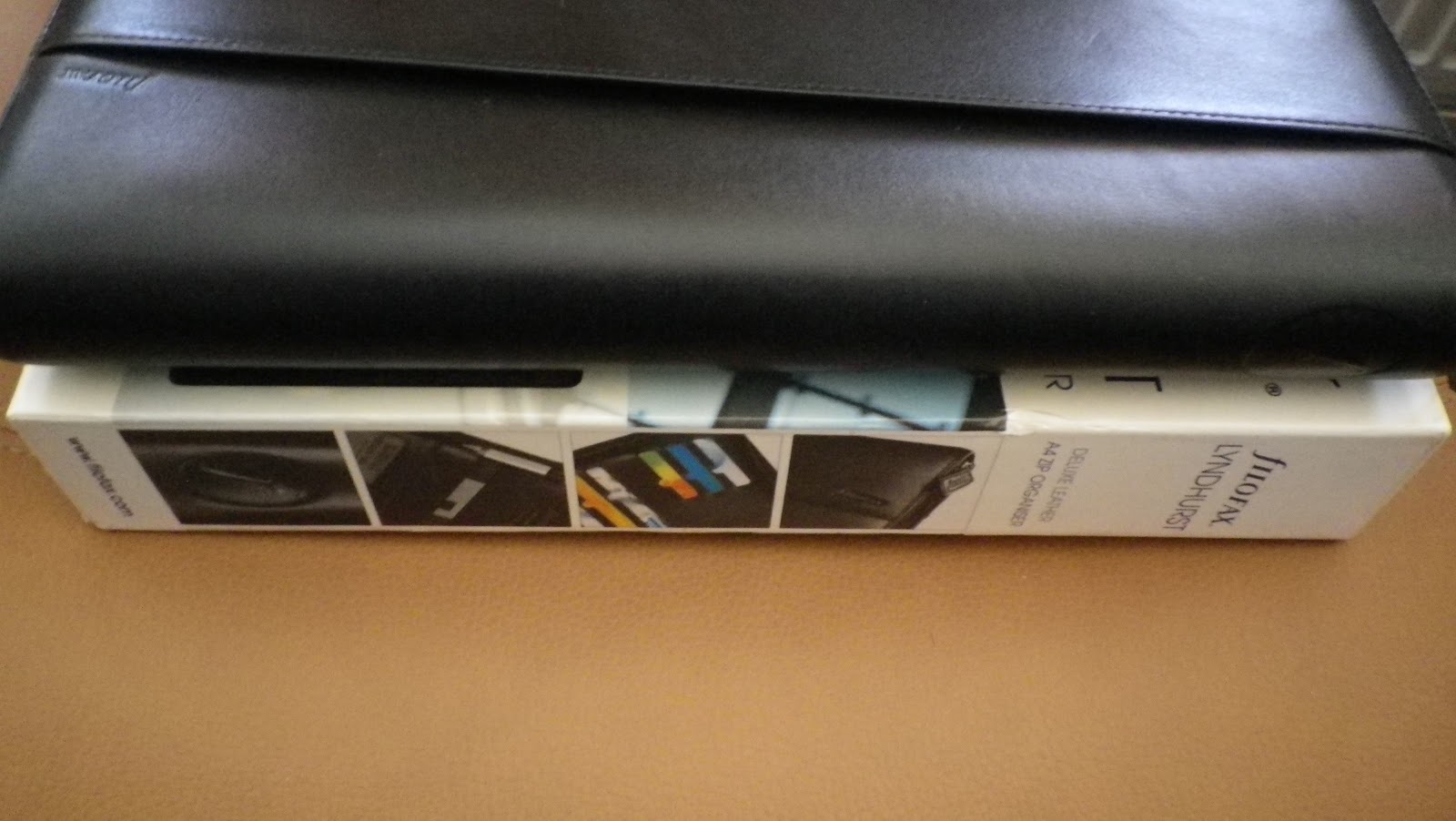 The filofax : filofax Lyndhurst deluxe leather review