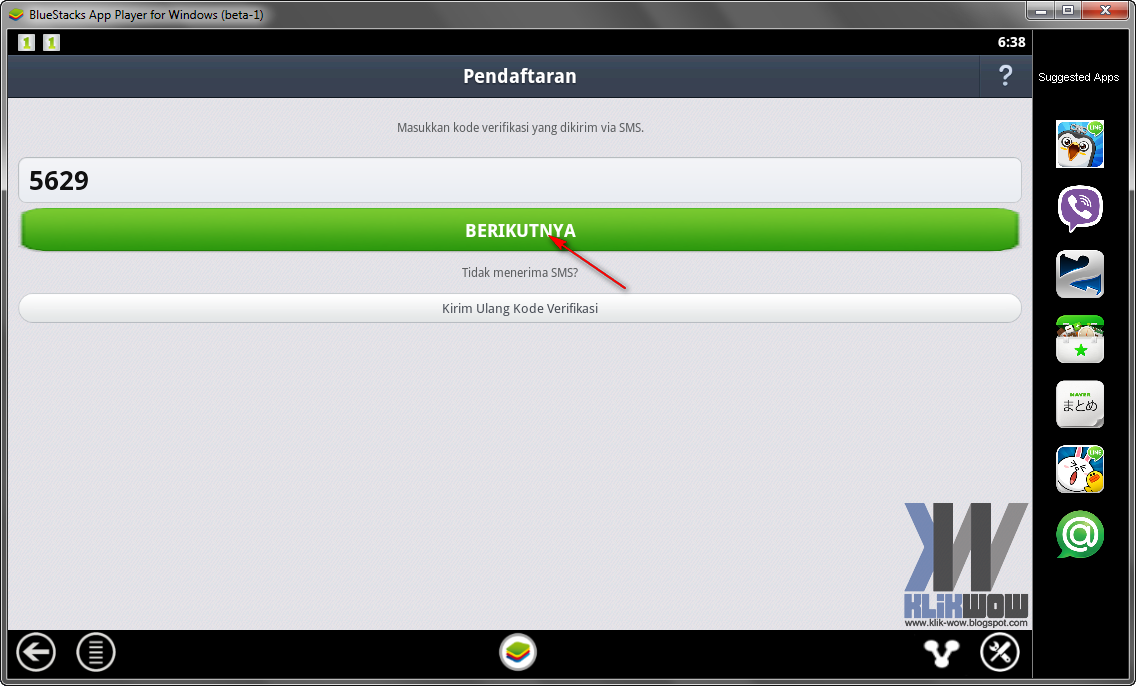 Cara Daftar Email LINE lewat PC