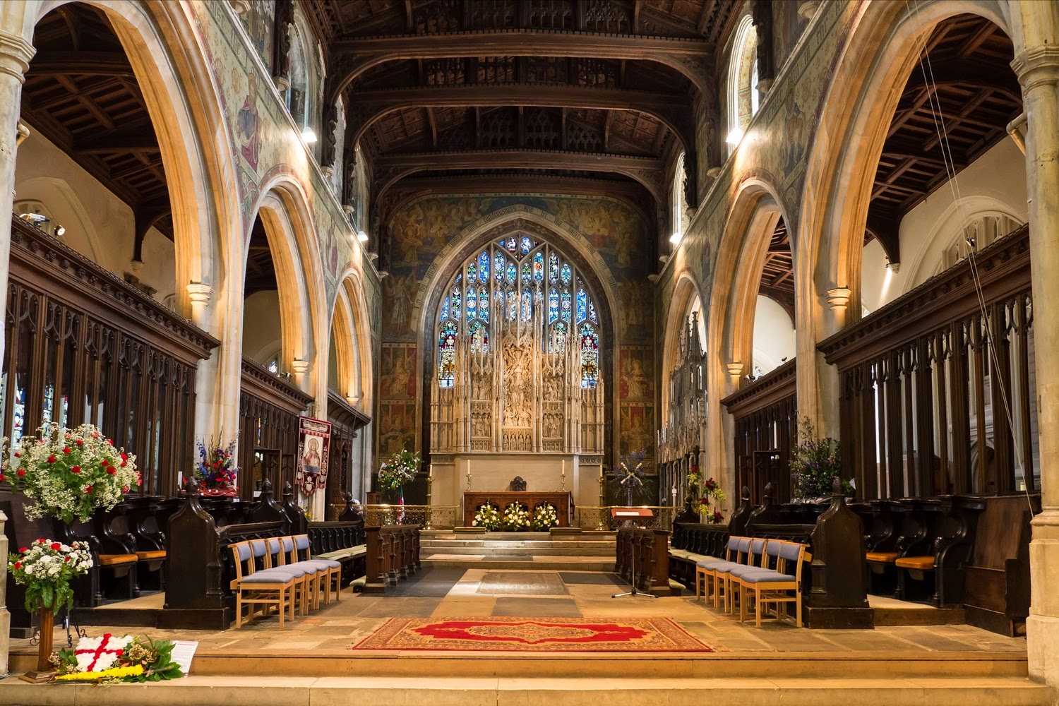 Michael Goodes Flower Festival, All Saints Church, Maidstone, Kent