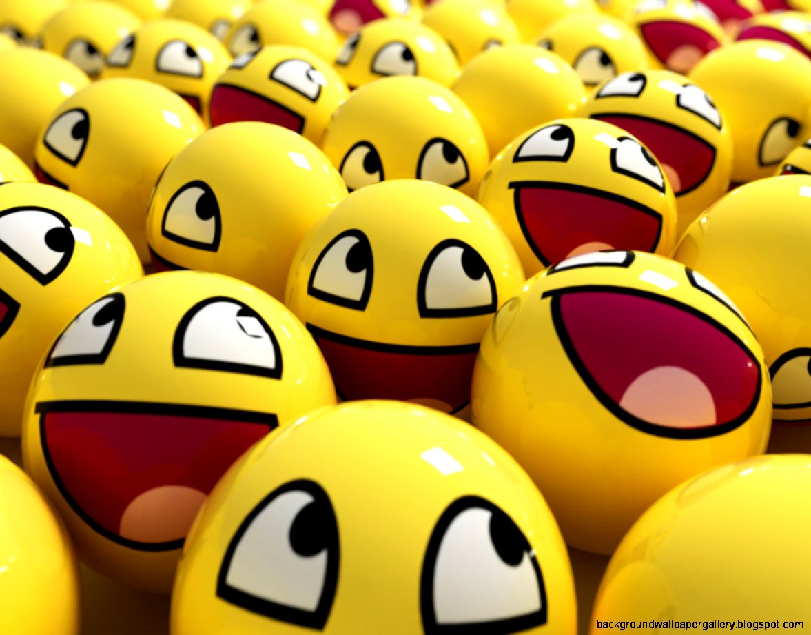 Just Smile Funny Wallpaper
