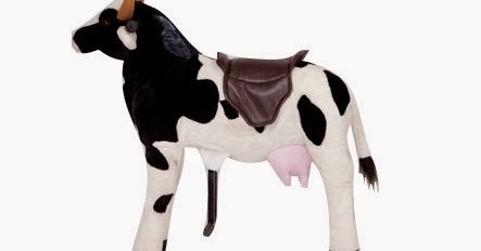 cow ride on toy