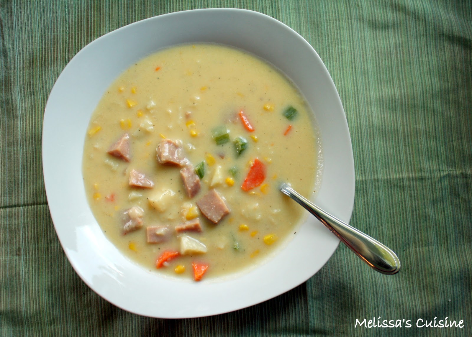 Melissa's Cuisine Cheesy Ham and Potato Soup