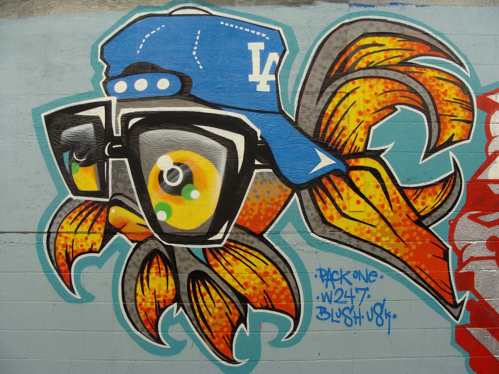 Graffiti : Arte o  vandalismo? Graffiti+fish