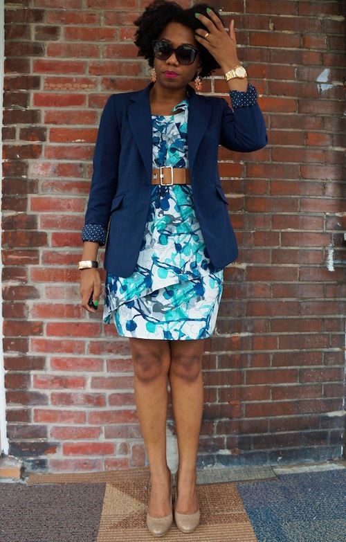 Back to Basics A Navy Blazer Economy of Style