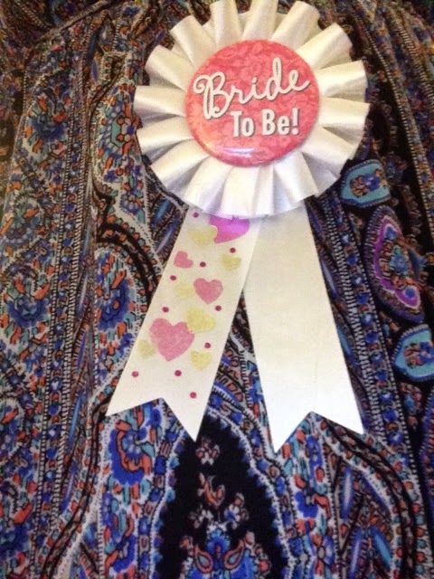 bride to be button