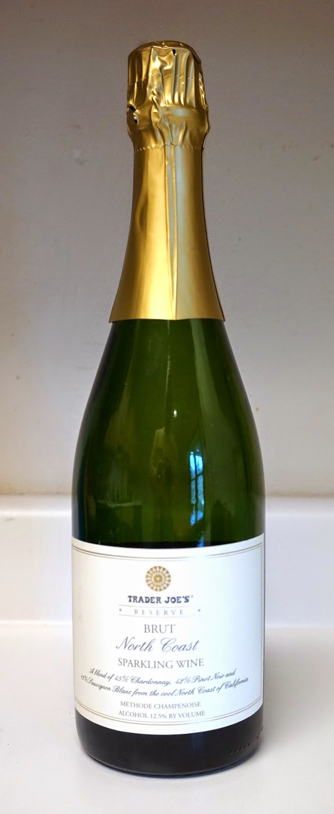 Exploring Trader Joe's Trader Joe's Reserve Brut North Coast Sparkling