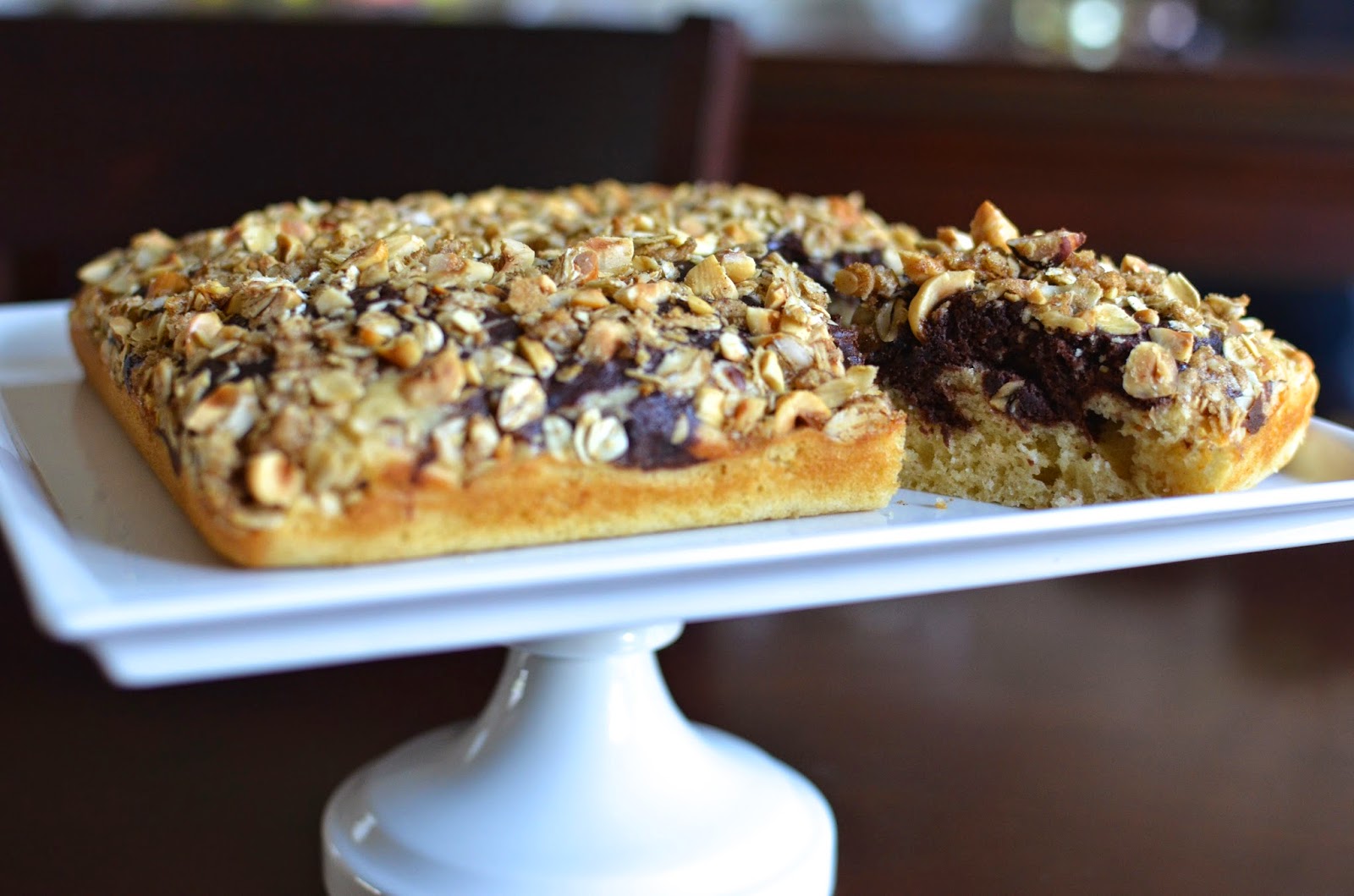 Playing with Flour Hazelnut marble coffee cake