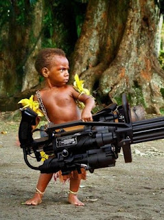 Child with gun