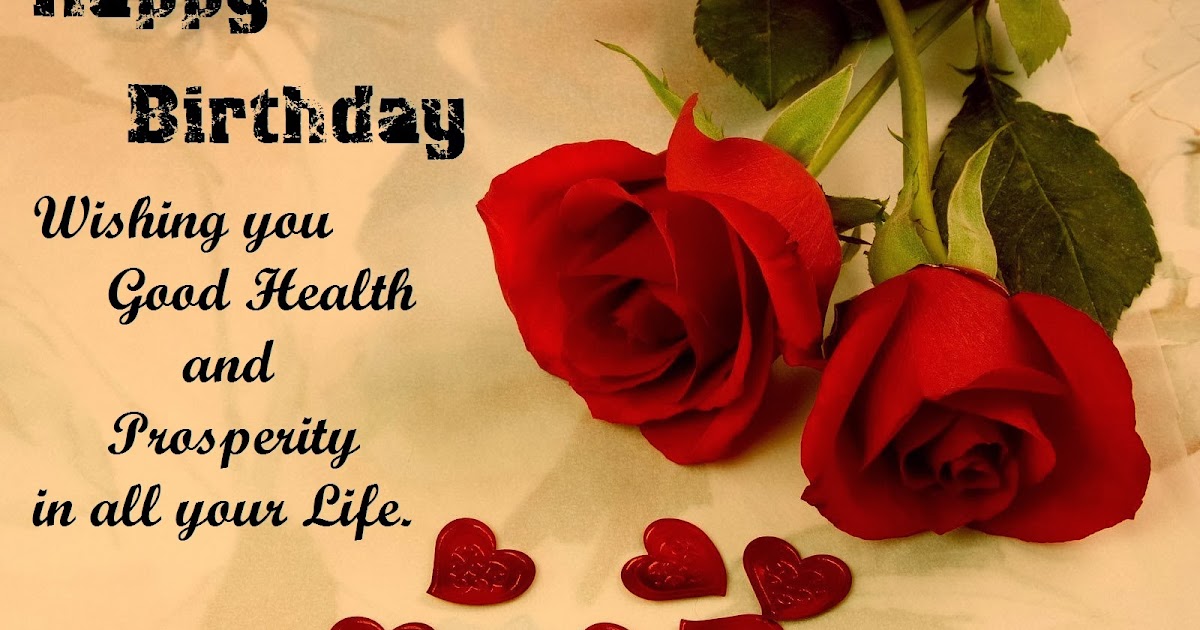 Good Health Birthday Wishes Cards, HD Wallpapers