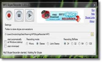 Download software gratis Skype Recorder