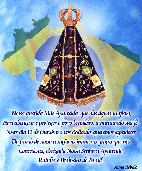 DEFENDA SEUS DIREITOS SALVE NOSSA SENHORA APARECIDA ! PADROEIRA DO BRASIL ROGAI POR NÓS