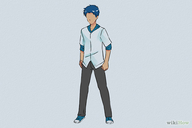 Como Desenhar um Corpo de Anime (com Imagens) - wikiHow