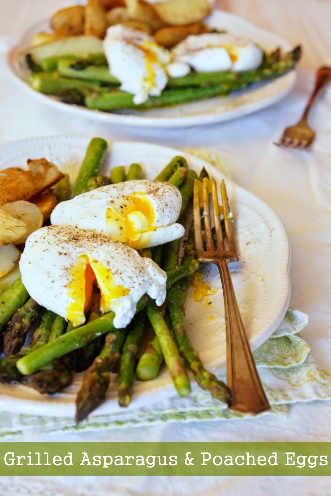 Grilled Asparagus and Poached Egg total time 20 minutes Alley's