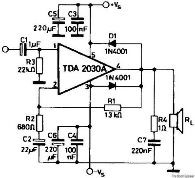 electronic schematic diagram wiring diagram circuit diagram8watt audio amplifier tda2030 circuit schematic diagram