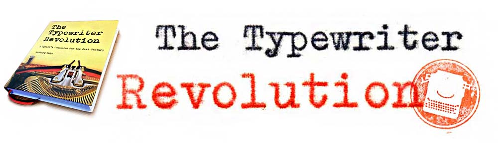 The Typewriter Revolution blog