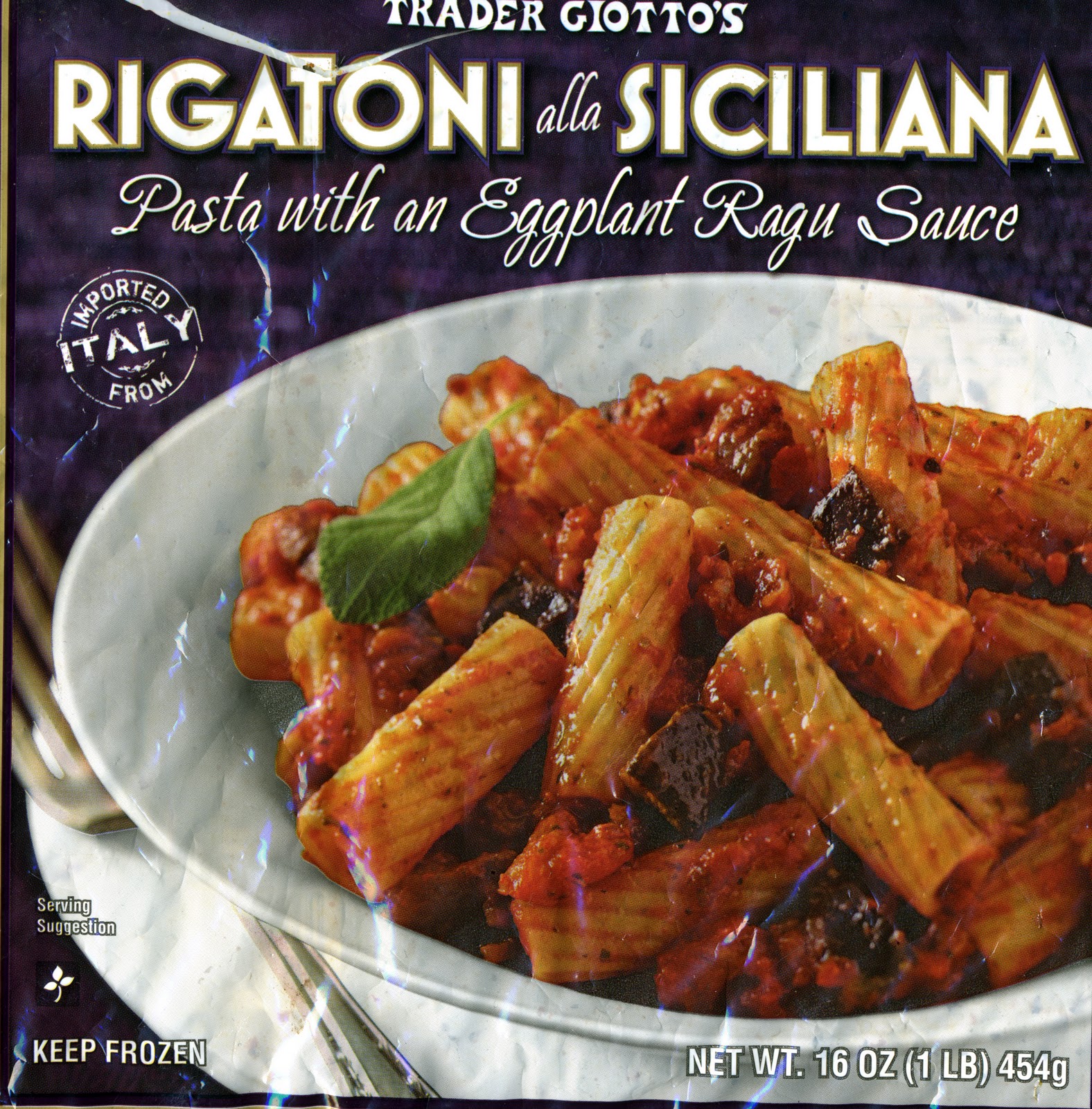 Trader Joe's Rigatoni Alla Siciliana Club Trader Joe's